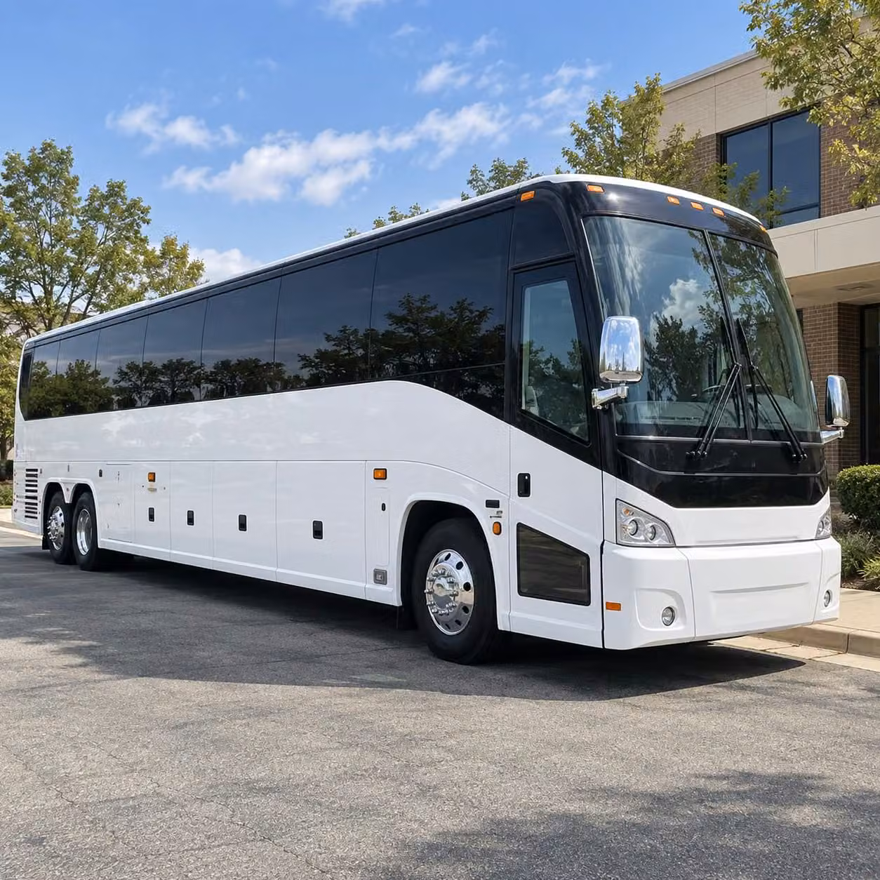 charter buses in des moines are perfect for large prom groups and whole classes