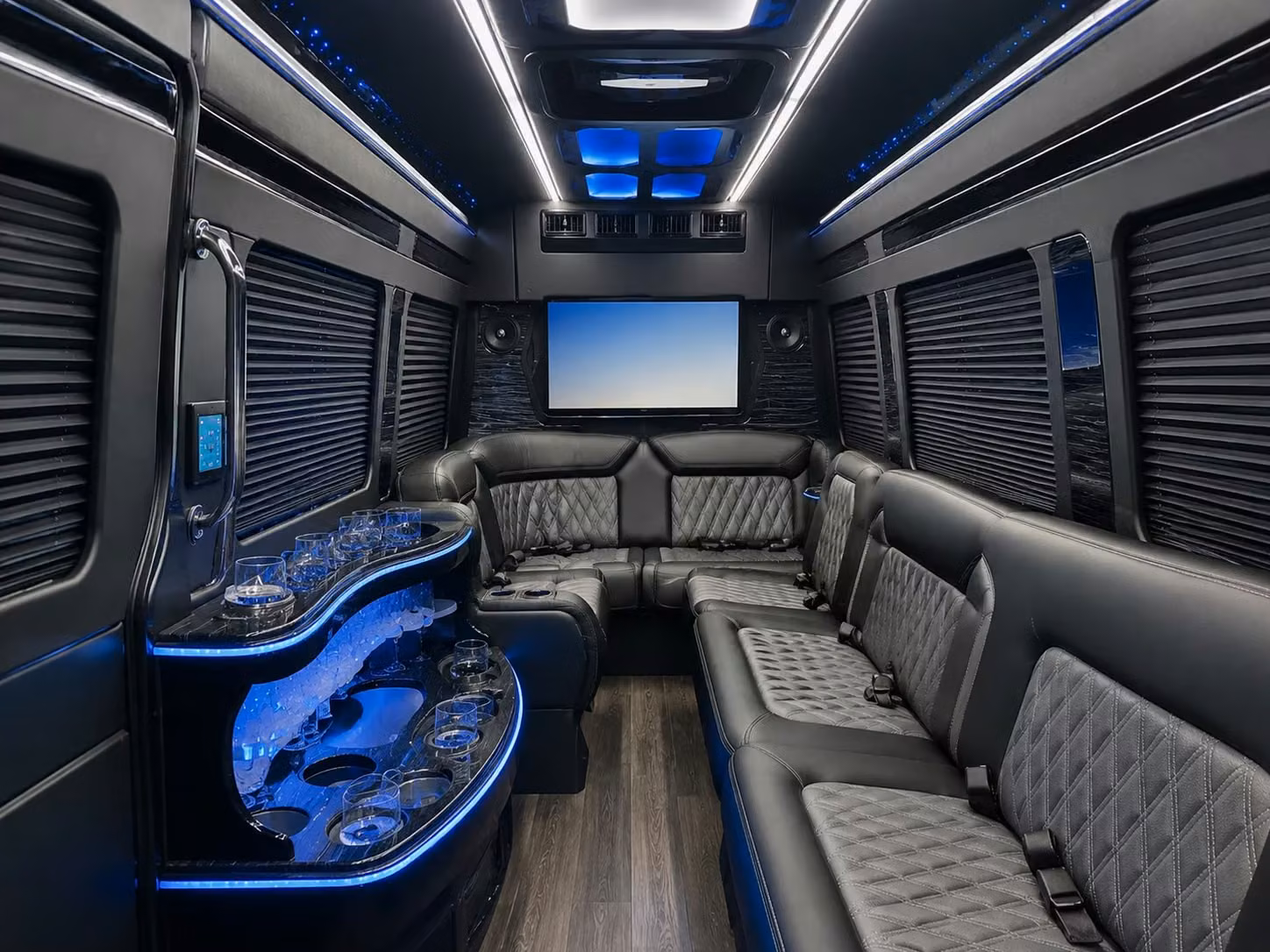 sprinter limousine inside